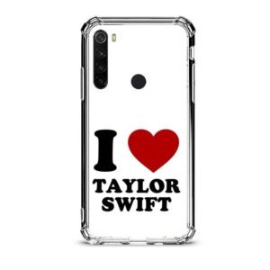 Love Swift Taylor θήκη διάφανη & σχέδιο  d1067 γιά Xiaomi Redmi Note 8