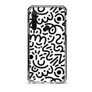 Abstract pattern θήκη διάφανη & σχέδιο  d1101 γιά Xiaomi Redmi Note 8