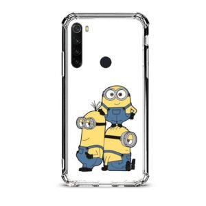 Minions θήκη διάφανη & σχέδιο  d1125 γιά Xiaomi Redmi Note 8