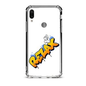 Relax θήκη διάφανη & σχέδιο  d1058 γιά Xiaomi Redmi Note 7