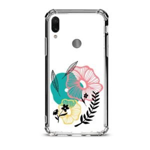 Flowers θήκη διάφανη & σχέδιο  d1098 γιά Xiaomi Redmi Note 7