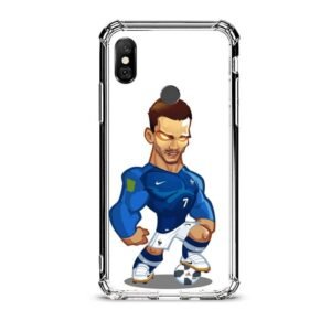 Antoine Griezmann θήκη διάφανη & σχέδιο  d1004 γιά Xiaomi Redmi Note 6 Pro