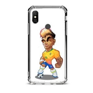 Neymar Jr θήκη διάφανη & σχέδιο  d1006 γιά Xiaomi Redmi Note 6 Pro