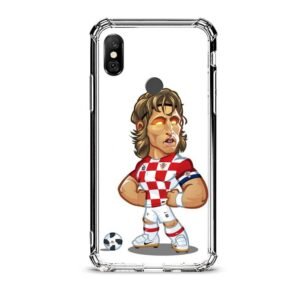 Luka Modric θήκη διάφανη & σχέδιο  d1007 γιά Xiaomi Redmi Note 6 Pro