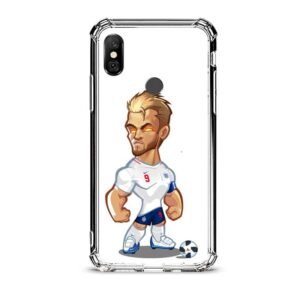 Harry Kane θήκη διάφανη & σχέδιο  d1010 γιά Xiaomi Redmi Note 6 Pro