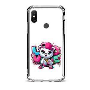 Cute love θήκη διάφανη & σχέδιο  d1019 γιά Xiaomi Redmi Note 6 Pro