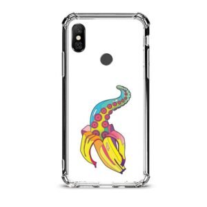 Weird banana θήκη διάφανη & σχέδιο  d1025 γιά Xiaomi Redmi Note 6 Pro
