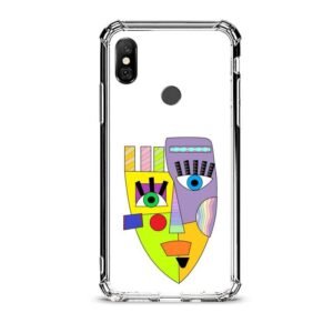 Shape face θήκη διάφανη & σχέδιο  d1027 γιά Xiaomi Redmi Note 6 Pro