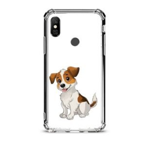 Cute dog θήκη διάφανη & σχέδιο  d1033 γιά Xiaomi Redmi Note 6 Pro