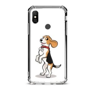 Playful dog θήκη διάφανη & σχέδιο  d1034 γιά Xiaomi Redmi Note 6 Pro
