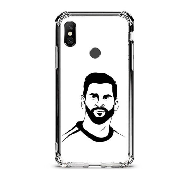 Football player θήκη διάφανη & σχέδιο  d1039 γιά Xiaomi Redmi Note 6 Pro