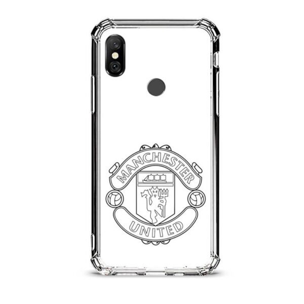 Manchester United θήκη διάφανη & σχέδιο  d1040 γιά Xiaomi Redmi Note 6 Pro