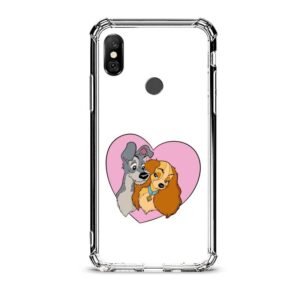 Lady and the Tramp θήκη διάφανη & σχέδιο  d1045 γιά Xiaomi Redmi Note 6 Pro