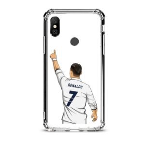Ronaldo θήκη διάφανη & σχέδιο  d1047 γιά Xiaomi Redmi Note 6 Pro