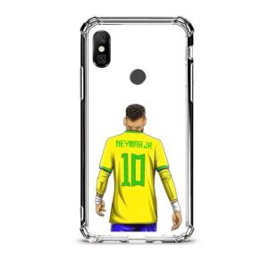 Neymar Jr θήκη διάφανη & σχέδιο  d1048 γιά Xiaomi Redmi Note 6 Pro