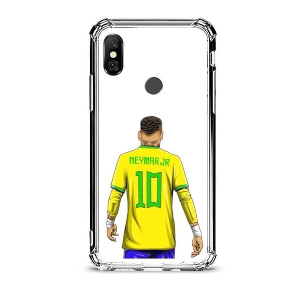 Neymar Jr θήκη διάφανη & σχέδιο  d1048 γιά Xiaomi Redmi Note 6 Pro