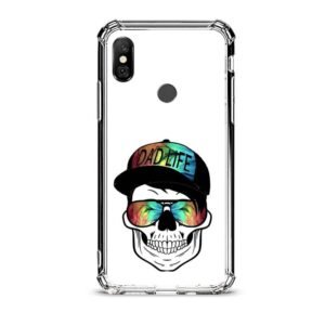 Dad life θήκη διάφανη & σχέδιο  d1051 γιά Xiaomi Redmi Note 6 Pro