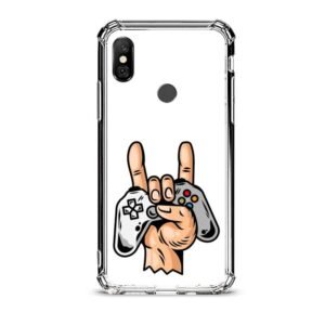 Video game life θήκη διάφανη & σχέδιο  d1052 γιά Xiaomi Redmi Note 6 Pro