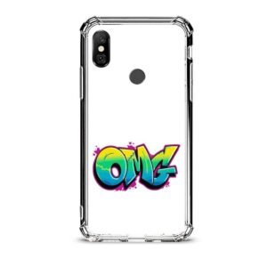 OMG θήκη διάφανη & σχέδιο  d1053 γιά Xiaomi Redmi Note 6 Pro