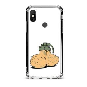 Bomb θήκη διάφανη & σχέδιο  d1056 γιά Xiaomi Redmi Note 6 Pro