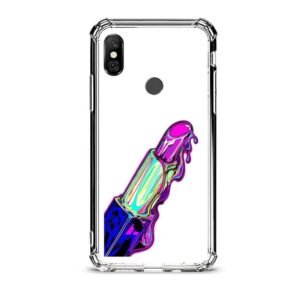 Lipstick θήκη διάφανη & σχέδιο  d1059 γιά Xiaomi Redmi Note 6 Pro