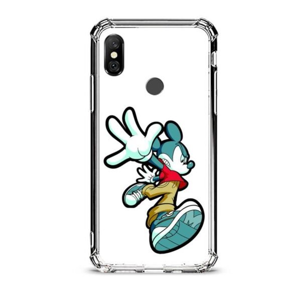 Mickey θήκη διάφανη & σχέδιο  d1063 γιά Xiaomi Redmi Note 6 Pro