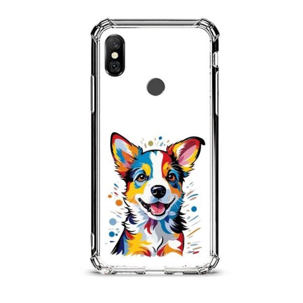 Cute dog θήκη διάφανη & σχέδιο  d1079 γιά Xiaomi Redmi Note 6 Pro