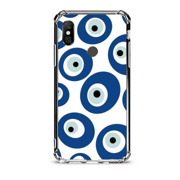 Evil eye θήκη διάφανη & σχέδιο  d1085 γιά Xiaomi Redmi Note 6 Pro