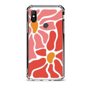 Flowers θήκη διάφανη & σχέδιο  d1087 γιά Xiaomi Redmi Note 6 Pro