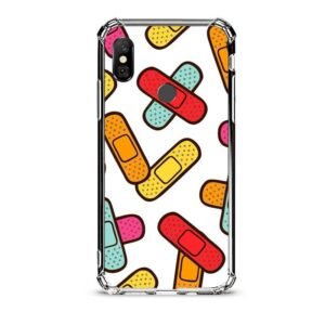 Patch pattern θήκη διάφανη & σχέδιο  d1099 γιά Xiaomi Redmi Note 6 Pro