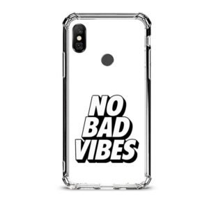 No bad vibes θήκη διάφανη & σχέδιο  d1103 γιά Xiaomi Redmi Note 6 Pro