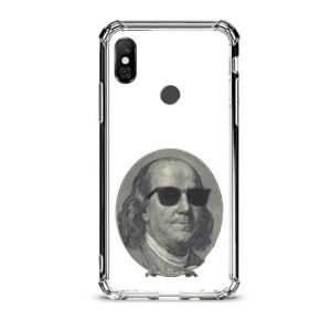 Franklin glasses θήκη διάφανη & σχέδιο  d1113 γιά Xiaomi Redmi Note 6 Pro