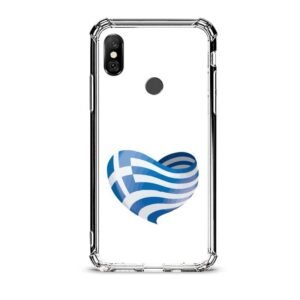 Love Greece θήκη διάφανη & σχέδιο  d1127 γιά Xiaomi Redmi Note 6 Pro