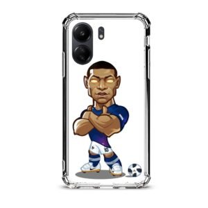 Kylian Mbappe θήκη διάφανη & σχέδιο  d1009 γιά Xiaomi Redmi 13C 4G