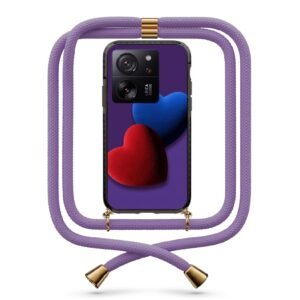 Double heart θήκη με κορδόνι & σχέδιο 9850 για Xiaomi Mi 13T/13T Pro