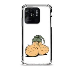 Bomb θήκη διάφανη & σχέδιο  d1056 γιά Xiaomi Redmi 10C