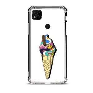 Ice cream θήκη διάφανη & σχέδιο  d1042 γιά Xiaomi Redmi 10A