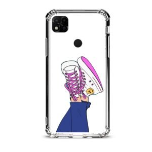 Girl shoes θήκη διάφανη & σχέδιο  d1074 γιά Xiaomi Redmi 10A