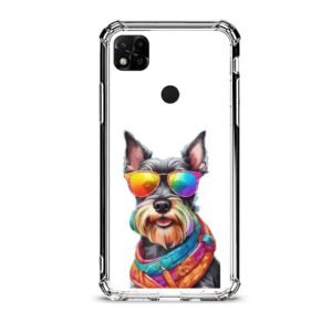Sunglasses dog θήκη διάφανη & σχέδιο  d1080 γιά Xiaomi Redmi 10A