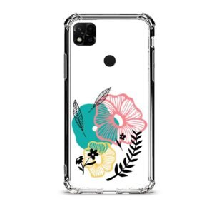 Flowers θήκη διάφανη & σχέδιο  d1098 γιά Xiaomi Redmi 10A
