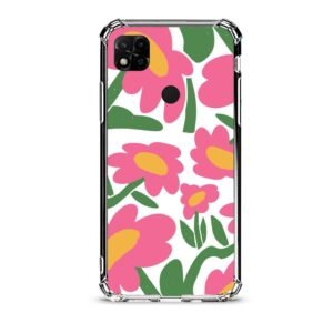 Floral θήκη διάφανη & σχέδιο  d1100 γιά Xiaomi Redmi 10A