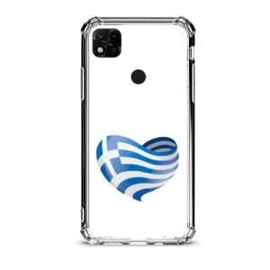 Love Greece θήκη διάφανη & σχέδιο  d1127 γιά Xiaomi Redmi 10A