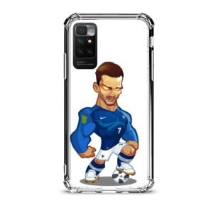 Antoine Griezmann θήκη διάφανη & σχέδιο  d1004 γιά Xiaomi Redmi 10