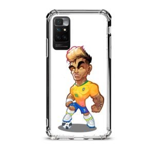 Neymar Jr θήκη διάφανη & σχέδιο  d1006 γιά Xiaomi Redmi 10