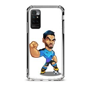 Luis Suarez θήκη διάφανη & σχέδιο  d1008 γιά Xiaomi Redmi 10