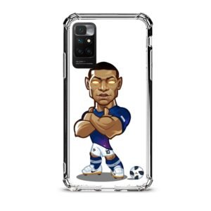Kylian Mbappe θήκη διάφανη & σχέδιο  d1009 γιά Xiaomi Redmi 10