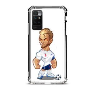 Harry Kane θήκη διάφανη & σχέδιο  d1010 γιά Xiaomi Redmi 10