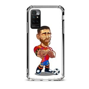 Sergio Ramos θήκη διάφανη & σχέδιο  d1011 γιά Xiaomi Redmi 10