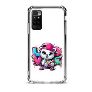 Cute love θήκη διάφανη & σχέδιο  d1019 γιά Xiaomi Redmi 10