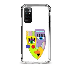 Shape face θήκη διάφανη & σχέδιο  d1027 γιά Xiaomi Redmi 10